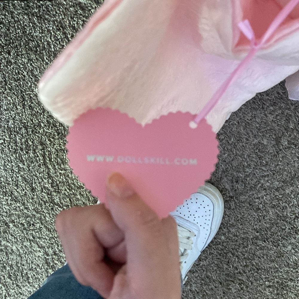 Pink bow dress - Picture 4 of 5